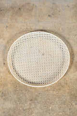 1950s White Perforated Metal Tray